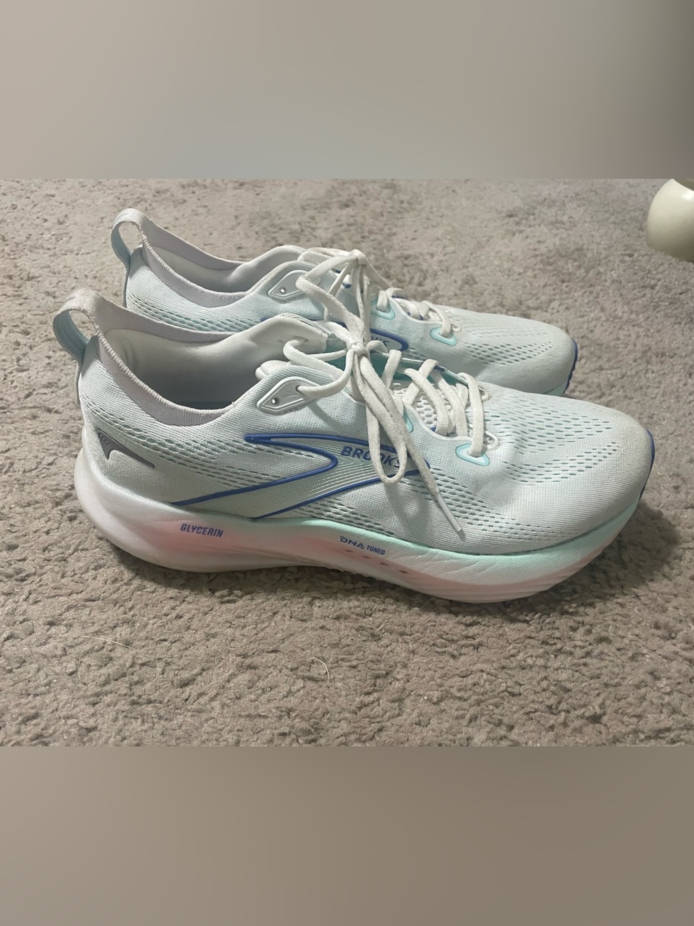 Brooks Women’s Running Shoes - Light Blue with Blue Accents